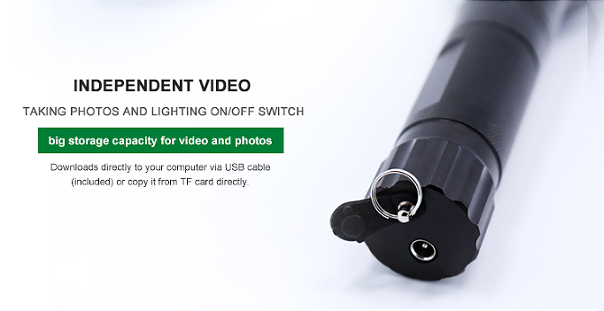  led camera video flashlight/led torch light/flashlight DVR camera