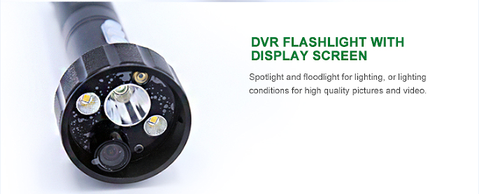 led camera video flashlight/led torch light/flashlight DVR camera