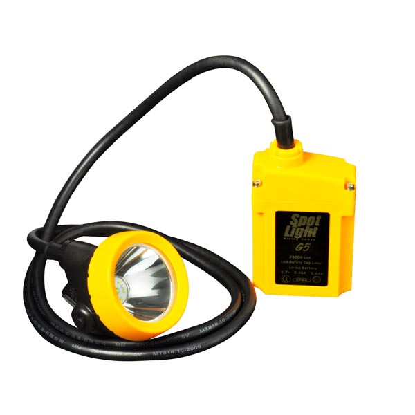 G5 15000 lux cree led underground mining cap lamp/mining light
