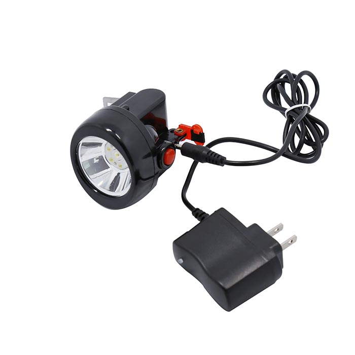 waterproof ip65 2.8Ah led rechargeable miner headlamp