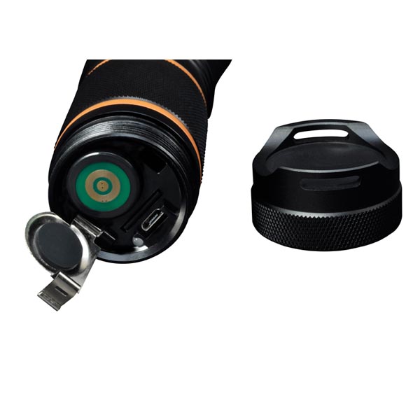 DFC-10 rechargeable police security led flashlight camera