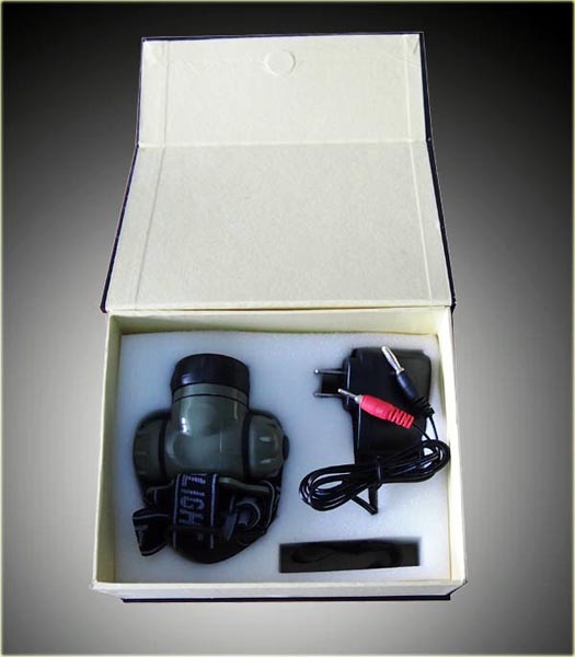 LT-12R waterproof IP65 led rechargeable head lantern