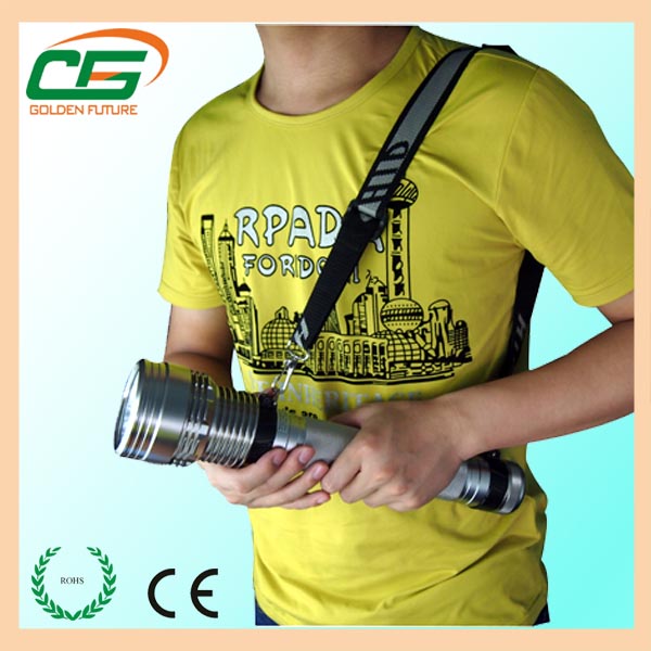 GT-02 long light distance rechargeable HID flashlight