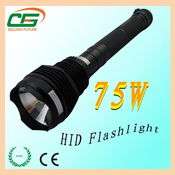 GT-01 7500lumens IP65 HID search lights hunting flashlight