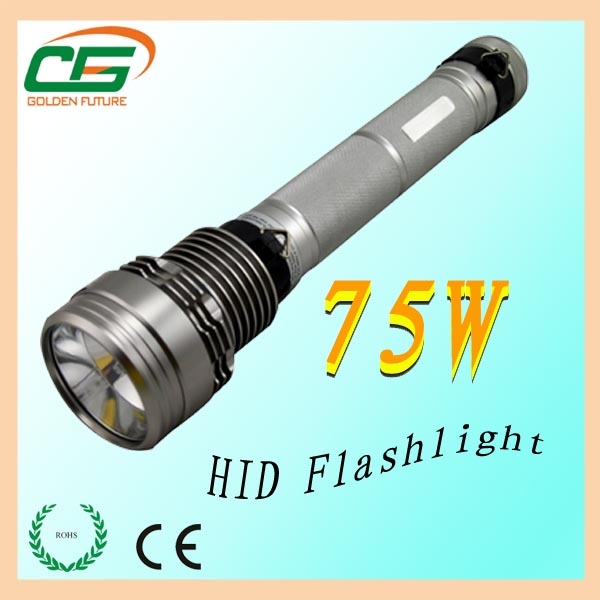 GT-02 long light distance rechargeable HID flashlight
