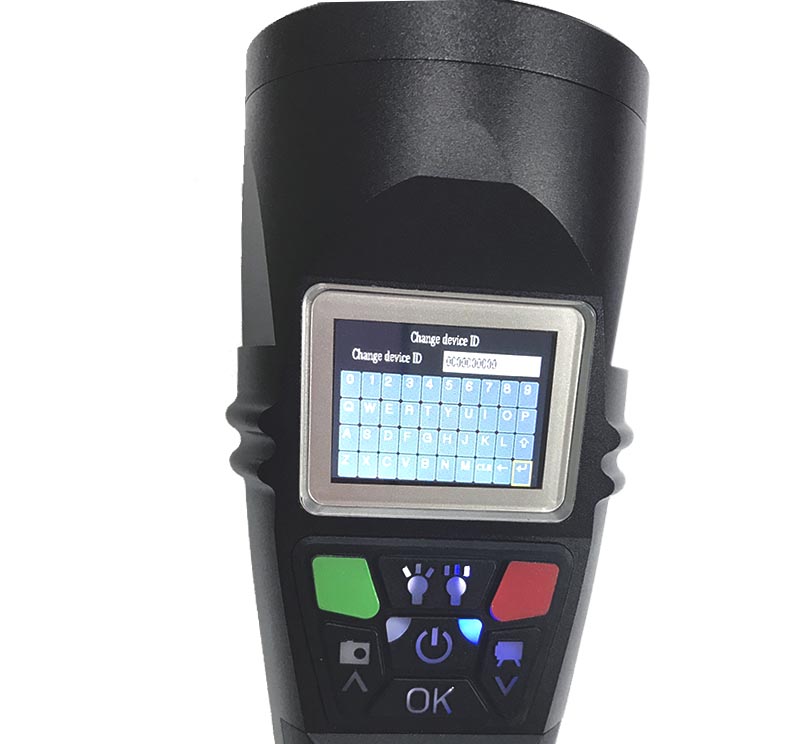 DVR flashlight suits for Police patrol, firefighting, exploration
