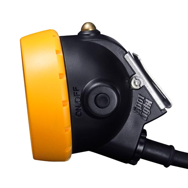 KL5LM 15000lux underground led mining cap lamp with safety rear light