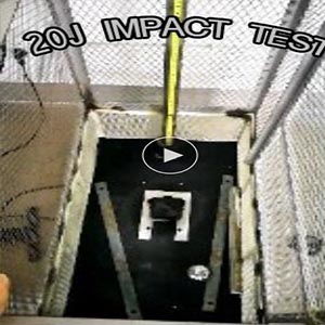 What would the miners lamp become after the impact test?