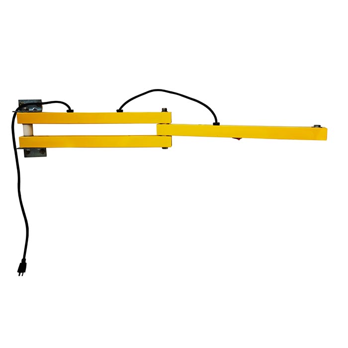 40 inch metal swing arms for loading dock light/warehouse loading dock light