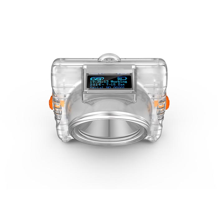 Newest underground safety cree led cordless inductive charging mining light/miners lamp